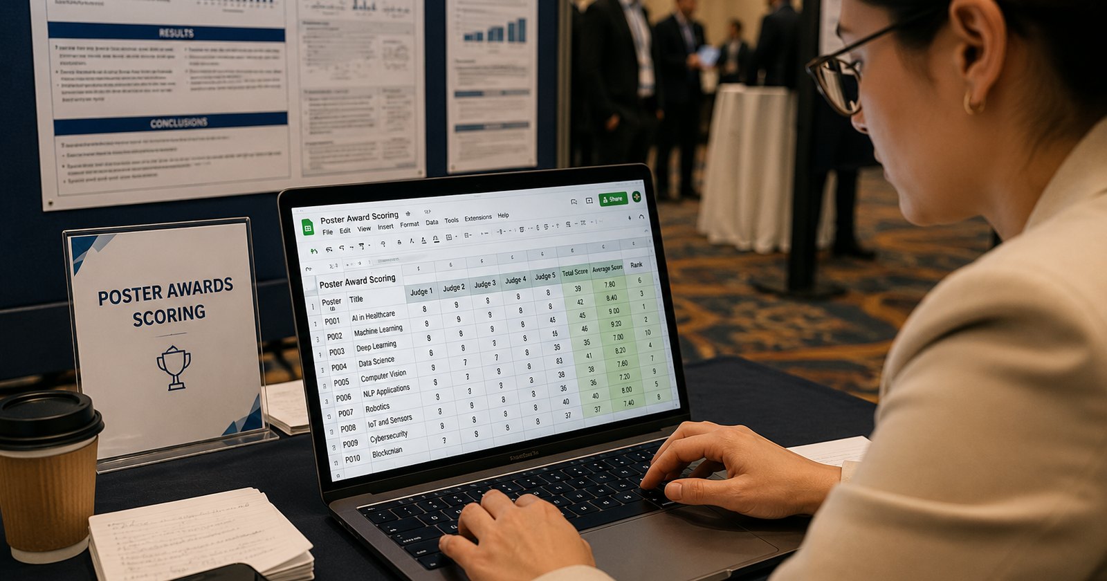 Google Forms can collect scores. It cannot run a competition.